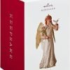 Decor Keepsake Christmas Ornament 2018 Year Dated, Christmas Angels Peace