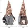 81EKCFXtw-L._AC_SL1500 Decor Kitchen Gnome - Home Decor Decorations - Scandinavian/Swedish/Nordic Tomte Nisse Plush Figurine - 19" Elf with Beard Ornament for Shelf, Table, Desk D??cor