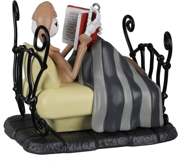 Decor Keepsake Christmas Ornament , Disney Tim Burton's The Nightmare Before Christmas Bedtime Stories Jack Skellington Ornament