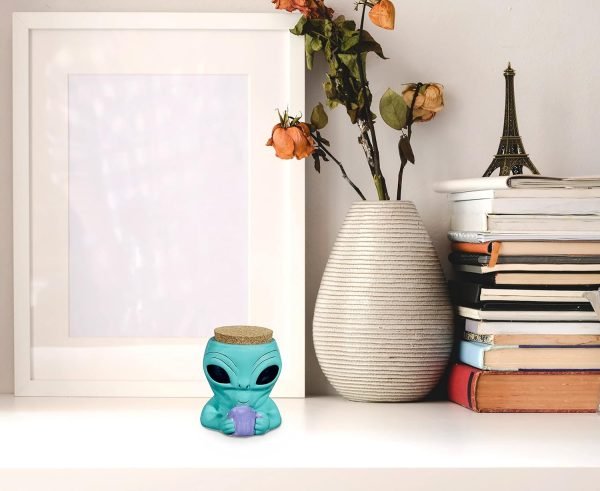 Decor Fashioncraft Alien Stash Jar - Novelty Stash Jar