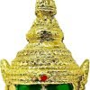 Decor Thai Khon Mask Thai Sculptures Ramayana Resin Drama Collectible Thai D??cor Crafts Decoration Art Figur (Ganesha)