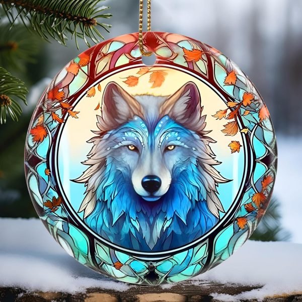 Decor Christmas Ornament, Christmas Decoration, Holiday Present Idea, Heirloom Keepsake, Round Ceramic, Gift Exchange, Gift Idea, Hummingbird