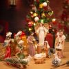 81KRol1NFhL._AC_SL1500 Decor Christmas Nativity Set,7.5" Colorful Collectible Religious Decoration, Indoor Holiday Decoration in Gift Box 11-Piece Set