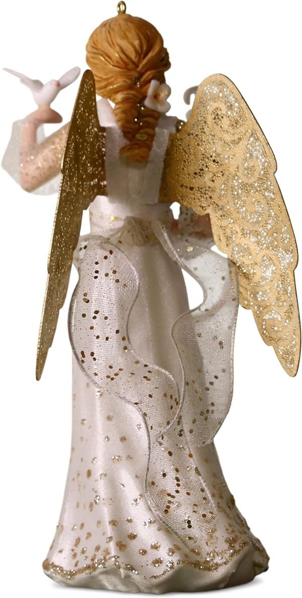 Decor Keepsake Christmas Ornament 2018 Year Dated, Christmas Angels Peace
