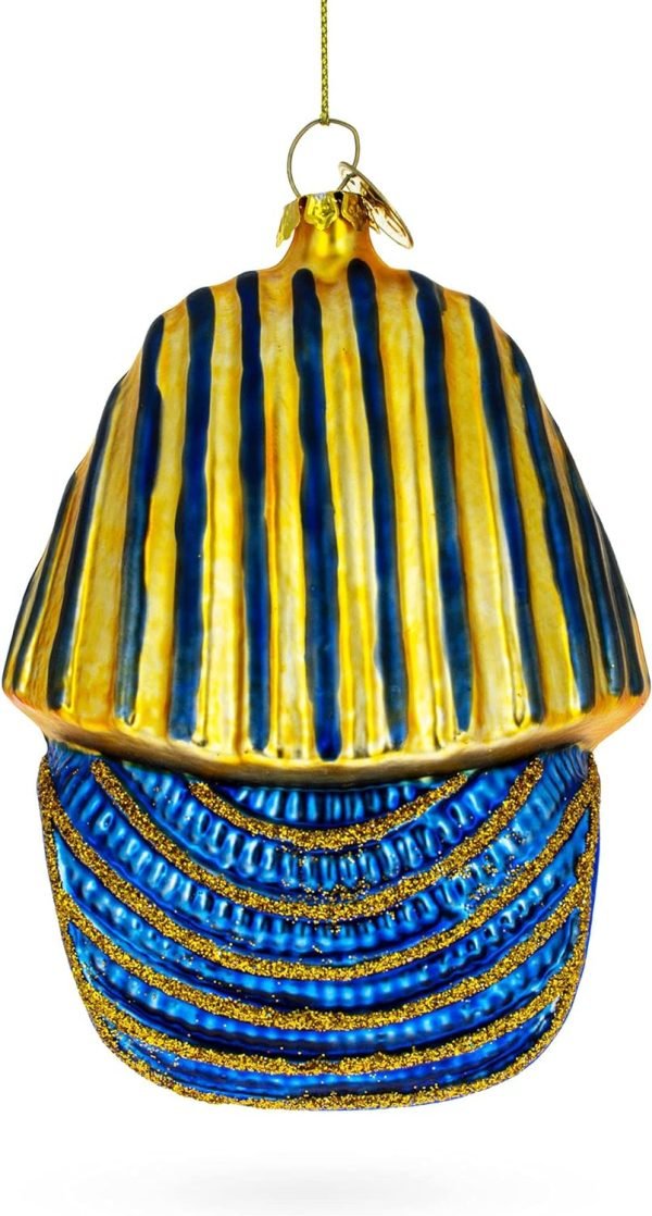 Decor Majestic Sphinx of Giza, Egypt - Blown Glass Christmas Ornament
