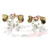 81cGTzunVSL._SL1500 Decor Mini Elephant Set 2 Elephant Animal Miniatures Statue Figurines 2pcs/Set Lucky Elephants for Home, Office, Kitchen, Bathroom D??cor, Shelf Ornaments