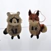 81cahTNZLxL._AC_SL1500 Decor Holiday Decorative Buri Woodland Animal Hanging Accessory Christmas Tree Ornament Set with String Hanger (4 Pack)