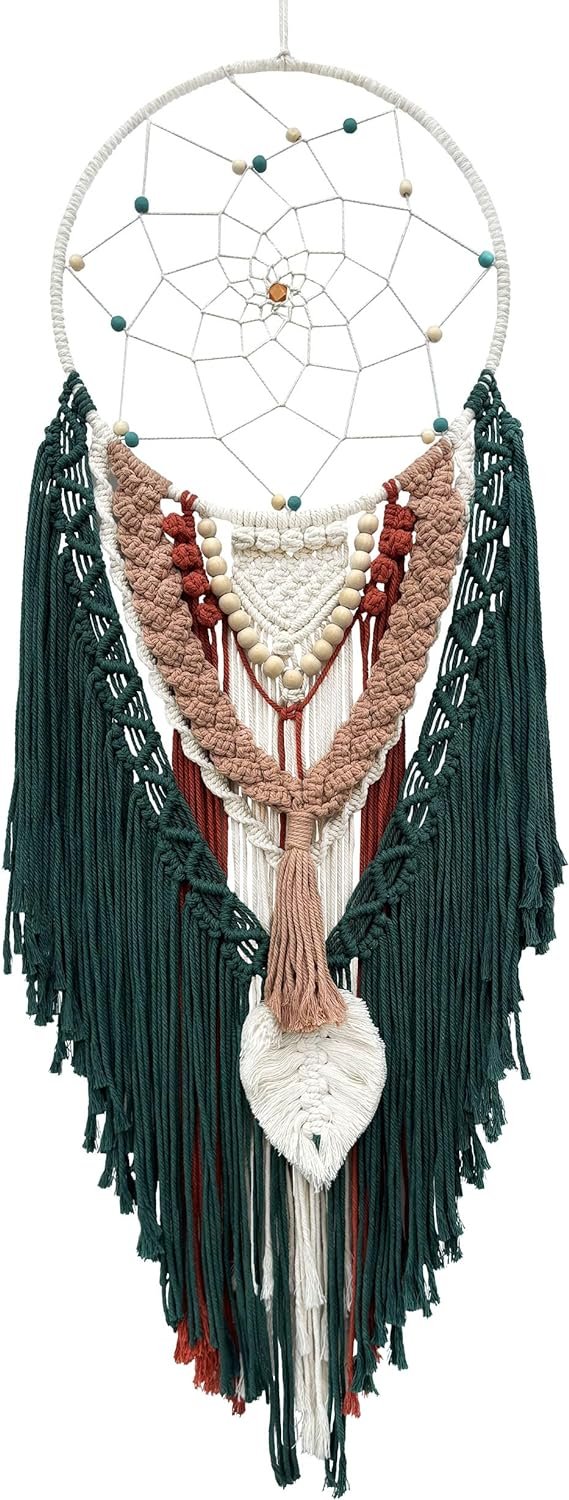 Decor Tapestries Dream Catchers, Boho Dream Catcher, Macrame Dream Catchers, Handmade Dreamcatchers for Boho Tapestry Wall Hanging, Bohemian Decor, Macrame Wall Decor, Macrame Wall Hanging, Boho Wall Decor