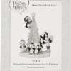 Decor Precious Moments Light Up Figurine | Tree-mendous Fun Girl with Penguins | LED Lighted Resin/Acrylic Tabletop Christmas Tree Figurine | Holiday Decor & Gift | Hand-Painted