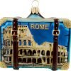 81kX-6TqU9L._AC_SL1500 Decor Rome Italy Suitcase Pisa Colosseum Travel Glass Christmas Ornament Souvenir Decoration