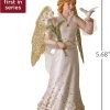 Decor Keepsake Christmas Ornament 2018 Year Dated, Christmas Angels Peace