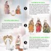 81u6sgMd5FL._AC_SL1500 Decor Christmas Nativity Set,7.5" Colorful Collectible Religious Decoration, Indoor Holiday Decoration in Gift Box 11-Piece Set