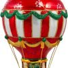 Decor Christmas  Collection Holiday Balloon Blown Glass Christmas Tree Ornament (Balloon with Gifts)