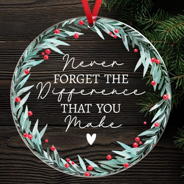 Decor Christmas Ornaments Gifts for Family - Christmas Family Decor Gifts for Mom, Dad, Daughter, Son, Husband and Wife, Grandma, Grandpa Gift Ideas - Christmas Tree Decoration Ceramic Ornament