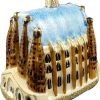 Decor Sagrada Familia Cathedral Barcelona Spain Basilica is a UNESCO World Herritage Site Designed Glass Chritmas Tree Ornament Travel Souvenir Landmark