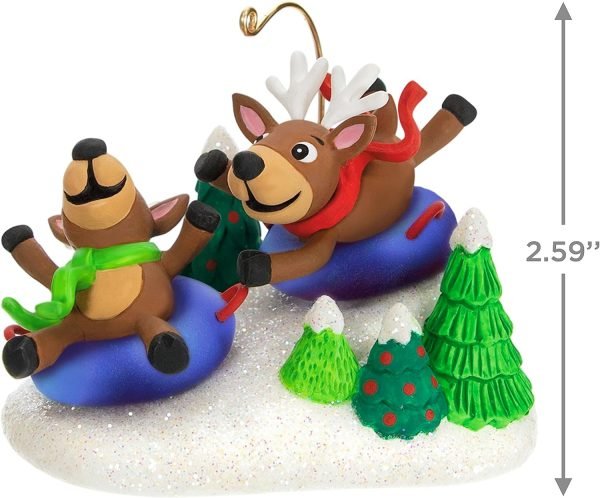 A10rwurjheL._AC_SL1500 Decor Keepsake Christmas Ornament Reindeer Antics, Gifts for Kids