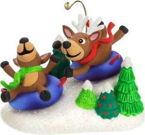 Decor Keepsake Christmas Ornament Reindeer Antics, Gifts for Kids
