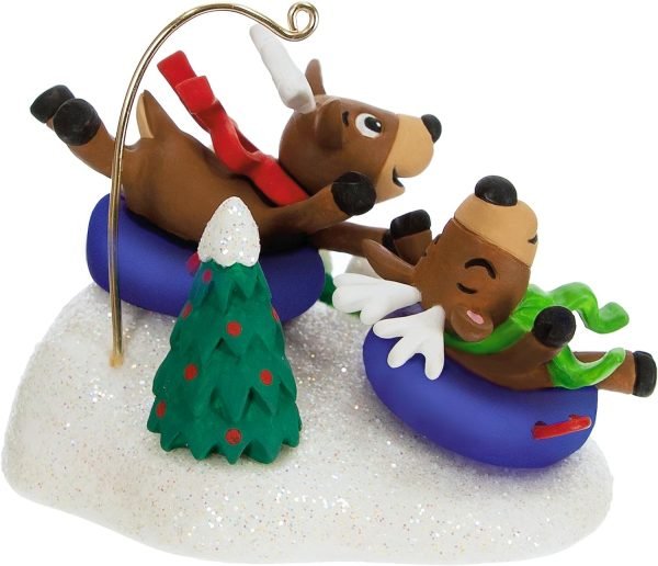 A1cqPfzTw6L._AC_SL1500 Decor Keepsake Christmas Ornament Reindeer Antics, Gifts for Kids