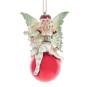4.75-Inch Amy Brown Christmas Fairy Ornament