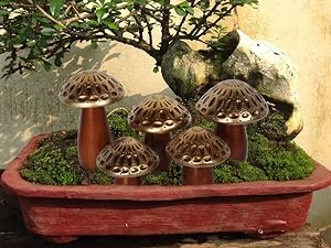 mushroom figurines