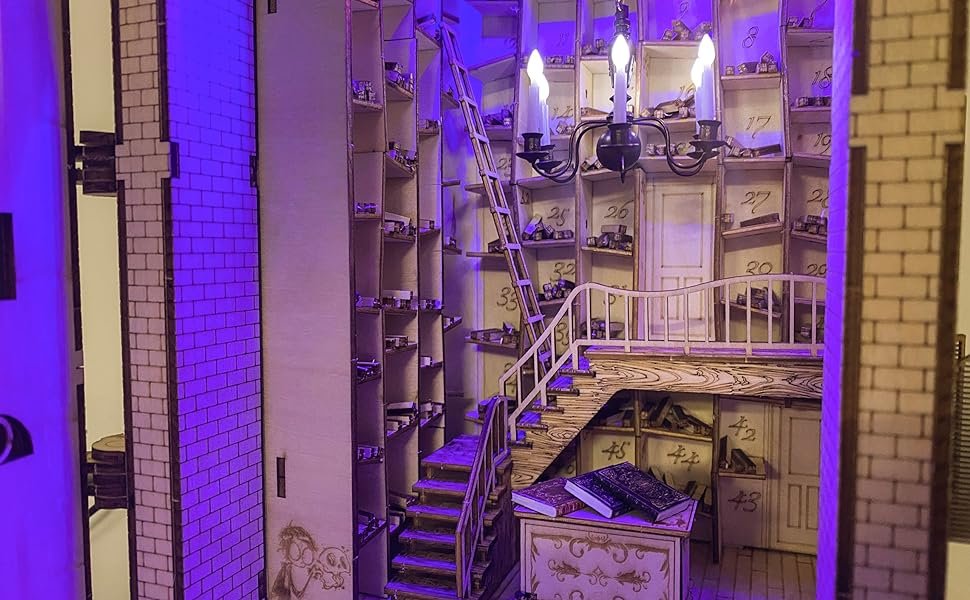 Magic Wand Shop Book Nook