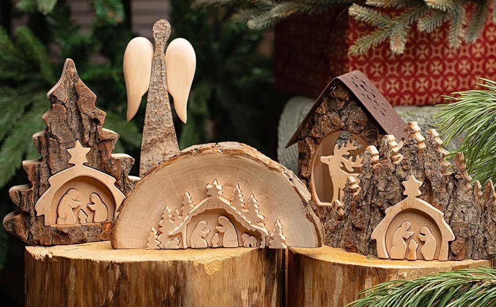 Rustic Christmas d??cor Rustic Christmas decorations Farmhouse Christmas d??cor Farmhouse Christmas